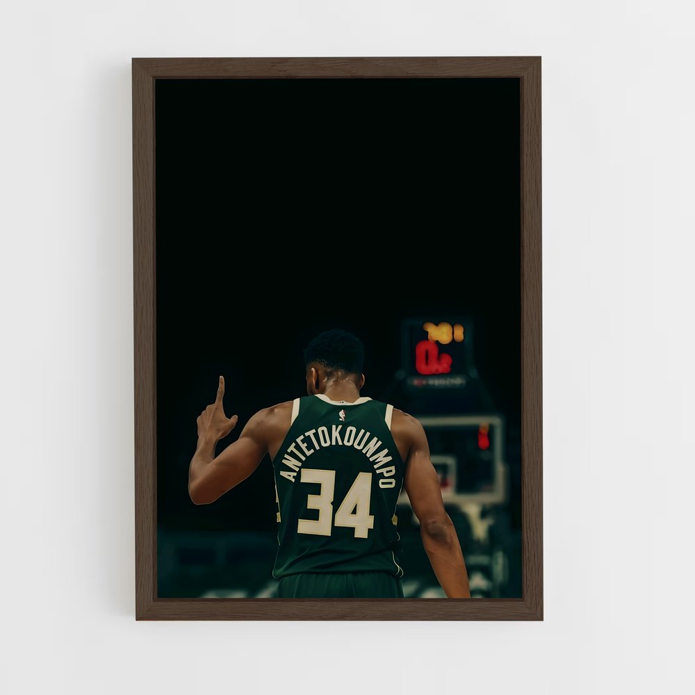 Poster Thanasis de antetokounmpo – affiche Basketball (vue 5)